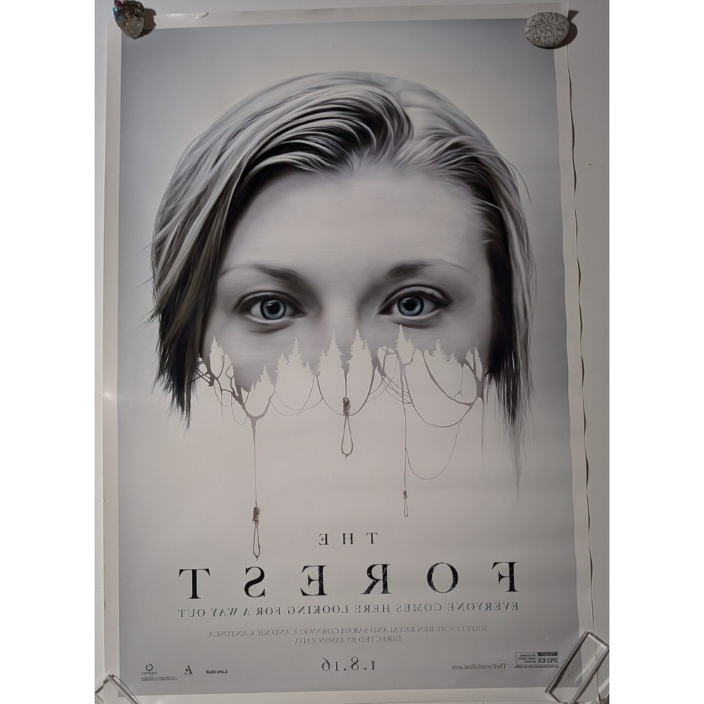 The Forest Movie Poster 27x40 S/S Natalie Dormer Taylor Kinney Yukiyoshi Ozawa